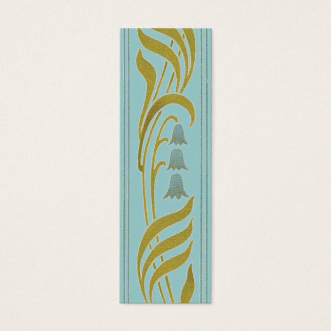 Jugendstil-Lesezeichen (Vorderseite)
