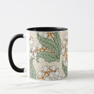 Jugendstil-Lilienblütenmuster LRG Tasse
