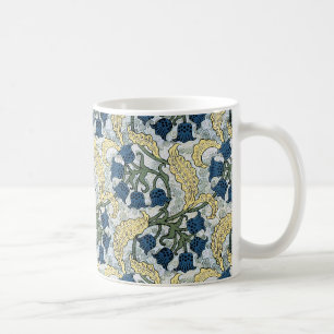 Jugendstil Maiglöckchen-Blüte Verneuil Kaffeetasse