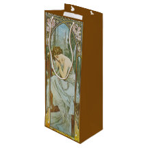 Jugendstil Mucha Lady Sleeping Night's Erholung