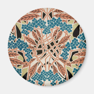 Jugendstil-Muster #12 Magnet