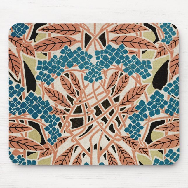 Jugendstil-Muster #12 Mousepad (Vorne)