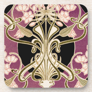 Jugendstil-Muster #2 Untersetzer