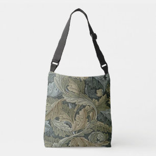 Jugendstil-Muster William Morris, Vintag, Glocke Tragetaschen Mit Langen Trägern