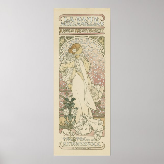Jugendstil-Poster Poster (Vorne)