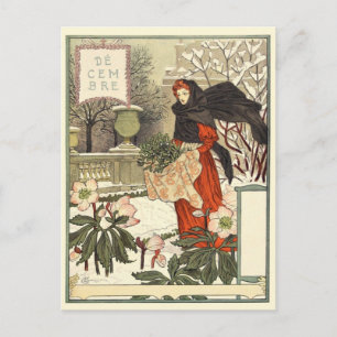 Jugendstil-Postkarte Postkarte
