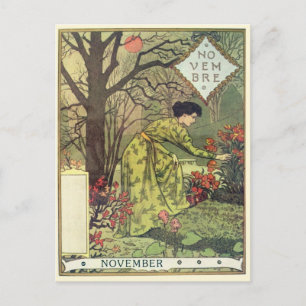 Jugendstil-Postkarte Postkarte