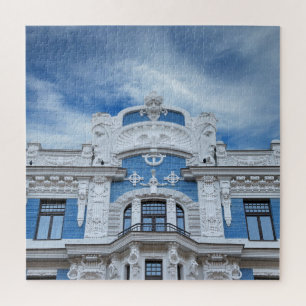 Jugendstil-Rahmen: Rigas architektonische Details