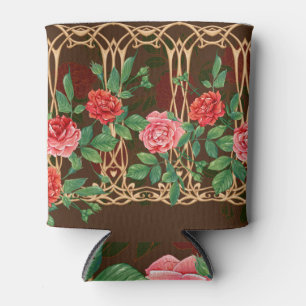 Jugendstil-Rose: Wicker Imitation Dosenkühler