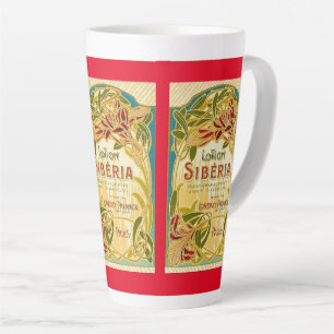 Jugendstil-Schönheitslotion Sibirien-Label Milchtasse