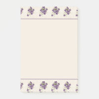 Jugendstil-Veilchen-Blumenmuster