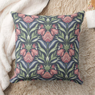 Jugendstil-Vintage-Muster Kissen