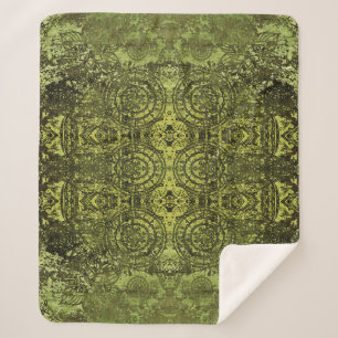 Jugendstil: Vintages Dekor. Sherpadecke