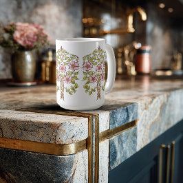 Jugendstil Whimsical Blooms Kaffeetasse