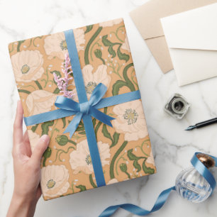 Jugendstil William-Morris Muster Geschenkpapier