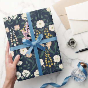 Jugendstil William-Morris Muster Geschenkpapier