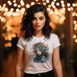 Jugendstilfrau T-Shirt