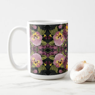 Jugendstilgarten Stiefmütterchen Kaffeetasse
