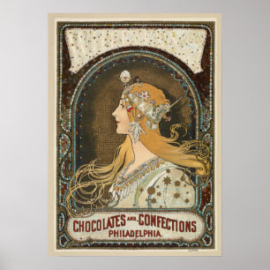 Jugendstilplakat Poster