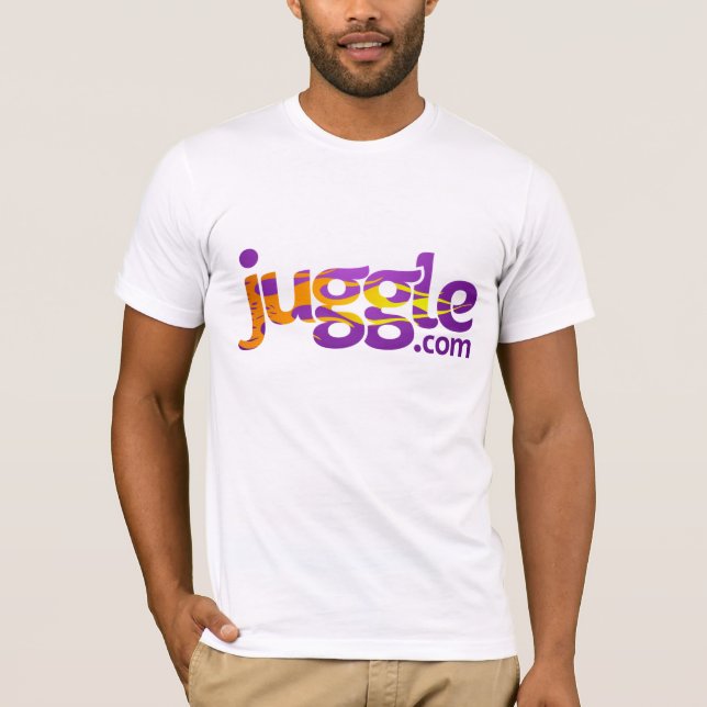 Juggle.com Logo-Shirt T-Shirt (Vorderseite)