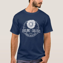 Juggling Daisies Logo Männer-T - Shirt