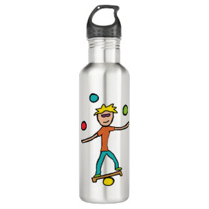Juggling Edelstahlflasche