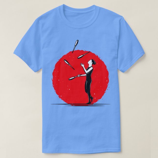 Juggling Juggle Artist Juggler T-Shirt (Design vorne)