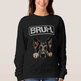 Jugoslavian Shepherd Dog Bruh Funny Dog Lover Sweatshirt