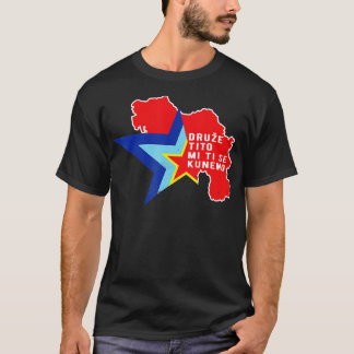 Jugoslavija Flaggenbalkan SFRY Josip Broz Tito Yug T-Shirt
