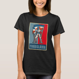 Jugoslavija Jugo Jebiga Tito Balkan Sfry Jugoslavi T-Shirt