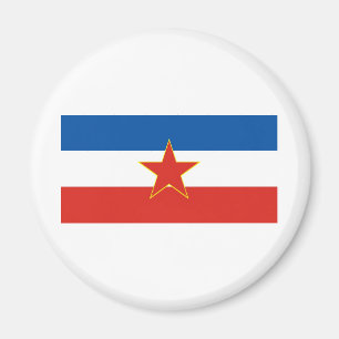 Jugoslawien-Flagge Magnet
