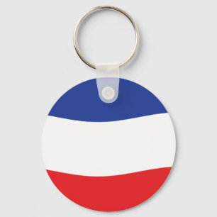Jugoslawien-Flagge Schlüsselanhänger