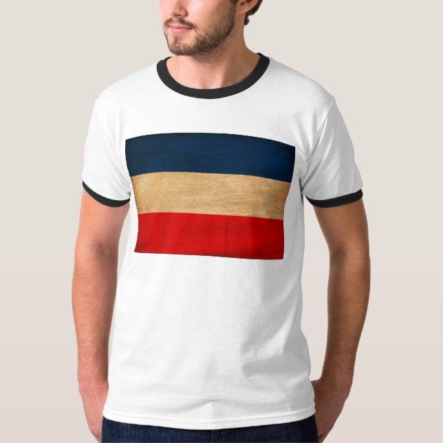 Jugoslawien-Flagge T-Shirt (Vorderseite)