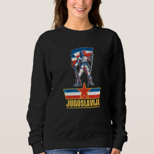 Jugoslawien Jugo Jebiga Tito Balkan Sfry Jugoslawi Sweatshirt