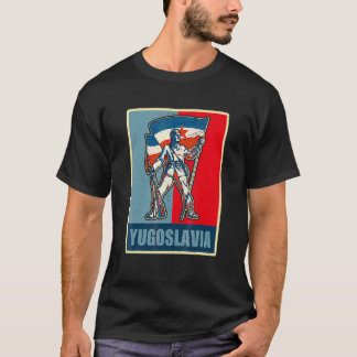 Jugoslawien Jugo Jebiga Tito Balkan Sfry Jugoslawi T-Shirt