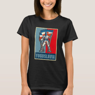Jugoslawien Jugo Jebiga Tito Balkan Sfry Jugoslawi T-Shirt