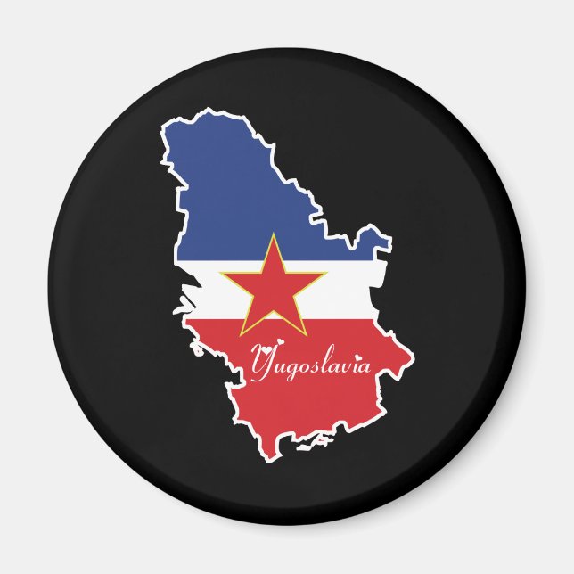 Jugoslawien Magnet (Vorne)