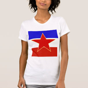 Jugoslawien-Qualitäts-Flagge T-Shirt