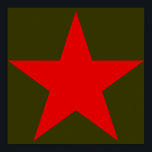 Jugoslawien Red Star Poster<br><div class="desc">Roter Stern,  Zentralvorstand in der sozialistischen Bundesstaatlichen Republik Jugoslawien und Internationales Symbol für den Kommunismus</div>
