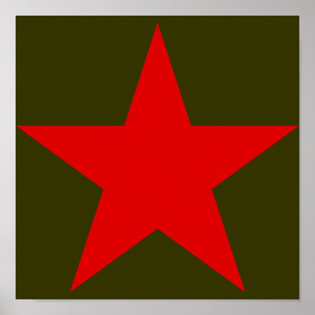 Jugoslawien Red Star Poster (Vorne)