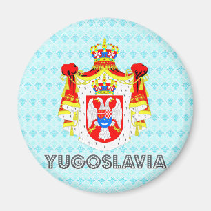 Jugoslawien-Wappen Magnet