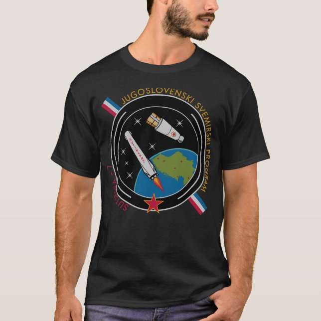 Jugoslovenski Svemirski Programm - Sutjeska 7 T-Shirt (Vorderseite)