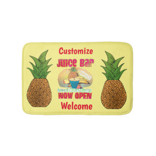 Juice Bar Sign Thunder_Cove Badematte