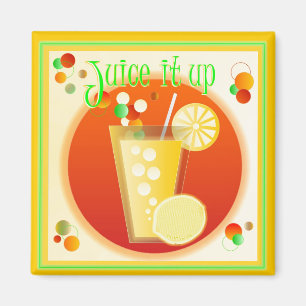 Juice it Up Cocktail Magnet