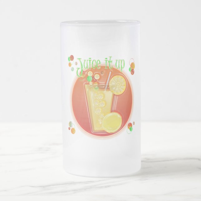 Juice it Up Mattierte Tasse (Limettengrün) (Mittel)