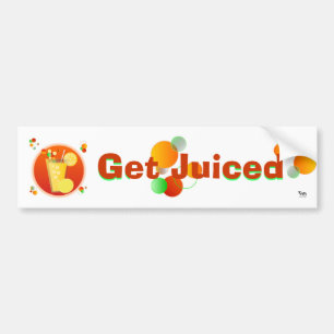 Juiced Autoaufkleber