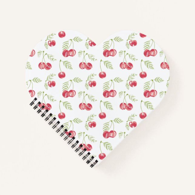 Juicy Delight Red Green Notizbuch (Vorderseite)