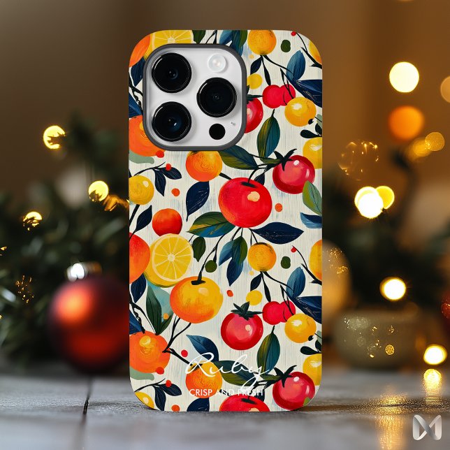 Juicy Fruit Medley mit hellen Citrus und Berry Case-Mate iPhone 14 Pro Hülle (Von Creator hochgeladen)