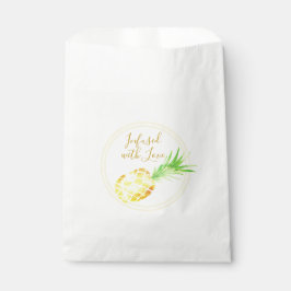 Juicy Golden Pineaple Geschenktütchen