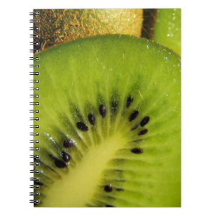 Juicy Green Kiwi Frucht Notebook Notizblock